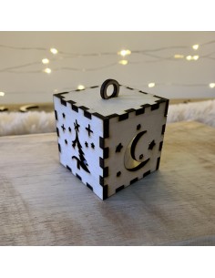 Boîte à lumière pour Noël