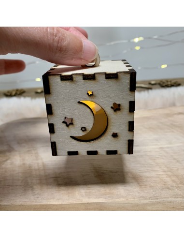 Boîte à lumière pour Noël