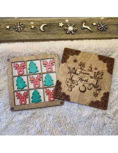 Morpion jeux de Noël