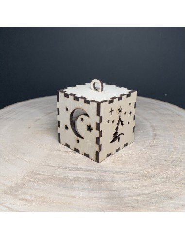 Boîte à lumière pour Noël