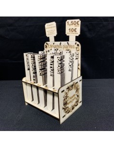 Etiquette semis en bois 2