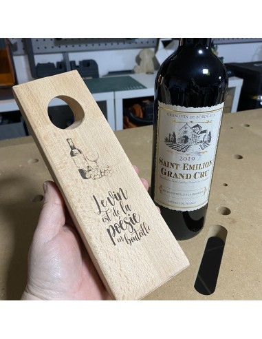 Support bouteille minimaliste